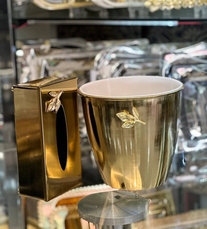 سطل و دستمال