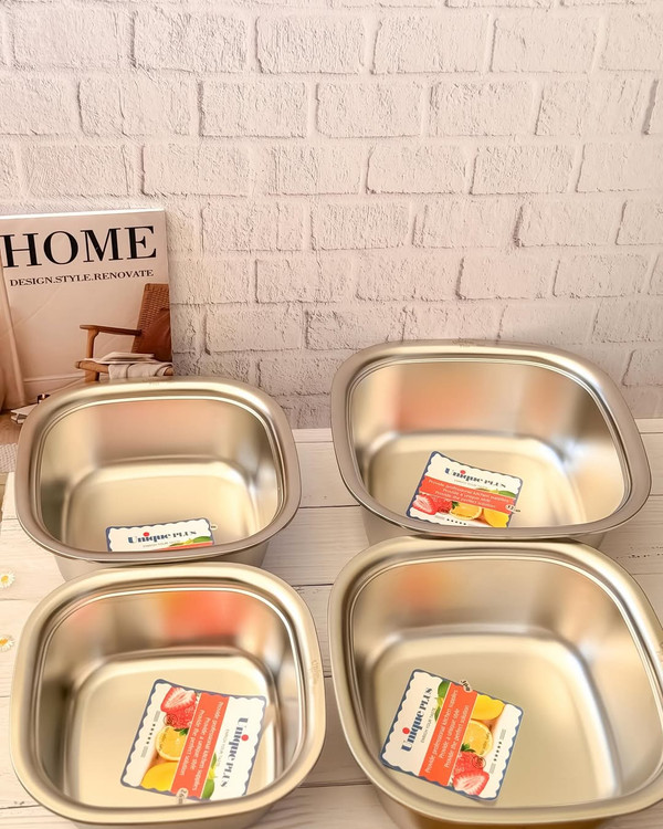 آبکش و لگن استیل