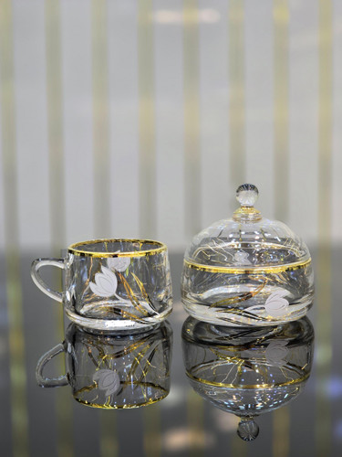 فنجان طرح لاله