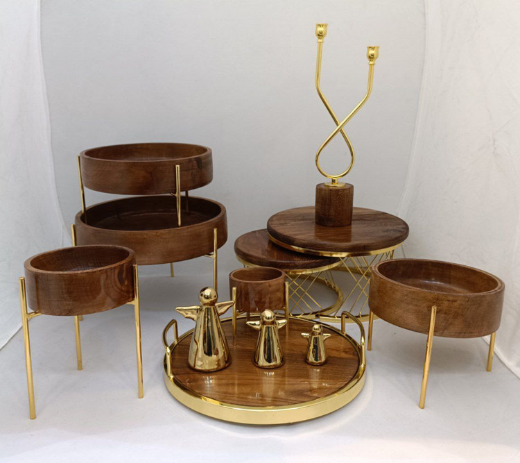 سرویس پذیرایی چوبی