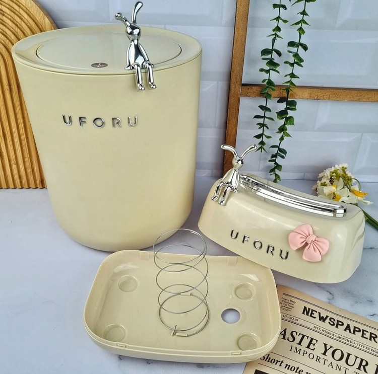 سطل و دستمال