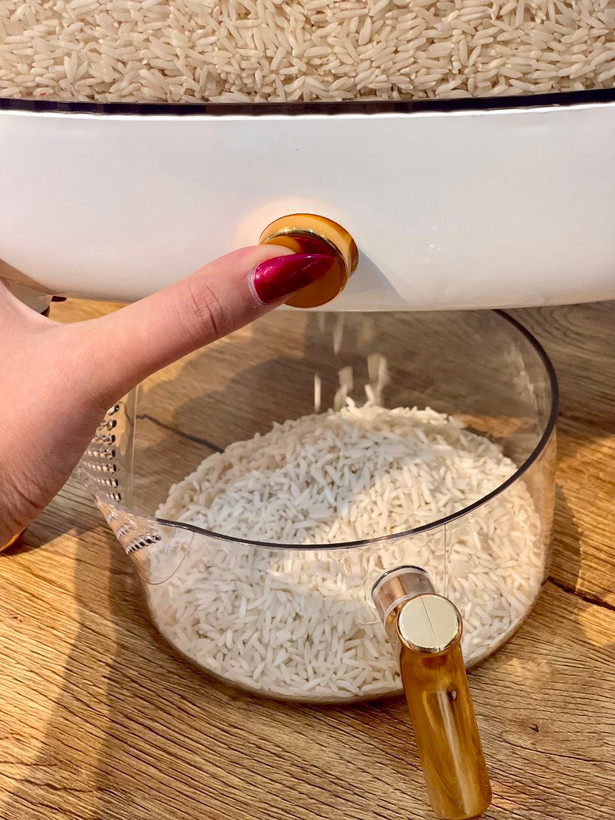 جا برنجی و حبوباتی اکرولیک نشکن