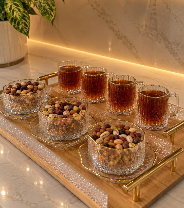 آجیل خوری و پیش دستی